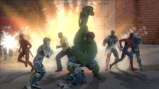 Marvel Ultimate Alliance 2 Walkthrough Part 2 (PS3, X360) Runthrough - [Anti]