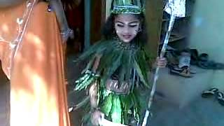 jungle girl(poorvi)fancy dress comptistion(kpvirus