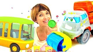 Видео для детей про машинки. Веселая школа Капуки Кануки