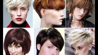 Модные короткие женские стрижки 2015