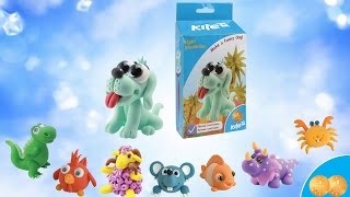 Игрушки из легкого пластилина Kite. Собачка