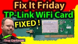 ? #533 TP-LINK TL-WN651G WiFi PCI Card Repair - How to fix a WiFi Card