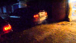Выхлоп атмосферных Chaser jzx 100, Subaru forester SF5 и Nissan skyline HR 33