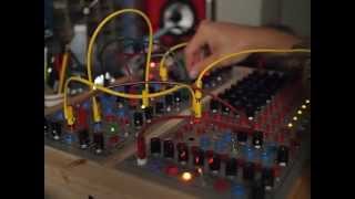 DIY Serge modular synth droning with the CGS Programmer/Sequencer
