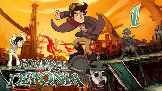 Прохождение Goodbye Deponia #1 - Новые непрятности
