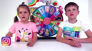 ТОРТ против СМУЗИ ЧЕЛЛЕНДЖ или MYSTERY WHEEL OF Cake VS Smoothie CHALLENGE