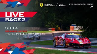 Ferrari Challenge UK - Brands Hatch, Race 2