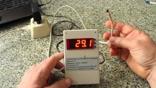 Термостат на Atmega8 и датчике DS18B20.