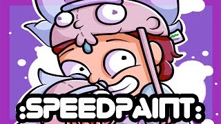 :Speedpaint:.Super Rick Fan Morty[Pocket Morty]
