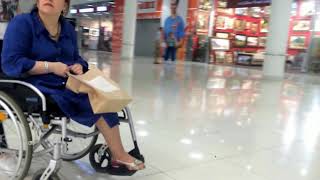 amputee girl in a wheelchair 2