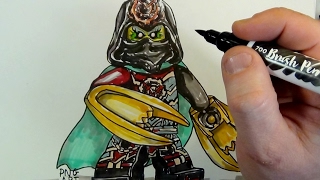 How to Draw KRUX #LEGO#Ninjago
