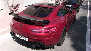 700HP FAB Design Mercedes AMG GT S AREION in Monaco - Exhaust Sound!