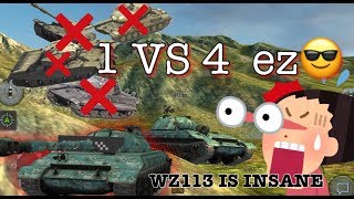 【WoT Blitz】WZ-113 【INSANE TANK】