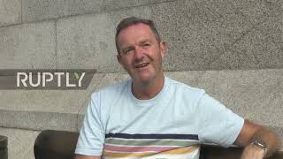 UK: Londoners react to COVID restrictions being lifted on "Freedom Day"