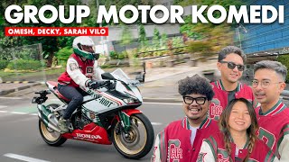 Motor Baru Buat Riding Bareng Anggota Prediksi @OmeshAnanda dan @SarahViloid