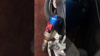 Pulsar RS200 Mod Exhaust Akrapovic Replica Sounds Great