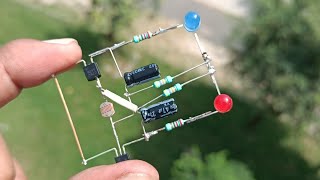 DIY SIMPLE LED BLINKING CIRCUIT USING LDR
