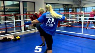 Natasha kick boxing