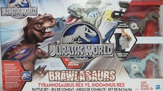 JURASSIC WORLD BRAWLASAURS - Battle Set - New Movie Toys by Hasbro