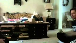 Girl almost pees herself