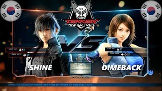 ? Tekken 7 TWT Great Battle? | Dimeback (Azuka) Vs Shine (Noctis)