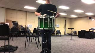 Tornado - Snare Drum Solo by Mitch Marcovich