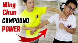 Wing Chun Wooden Dummy Technique:  "COMPOUND POWER?"
