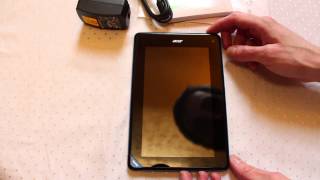 Acer Iconia B1 Unboxing Video £99 Tablet - Androidizen