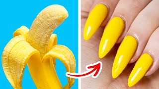 Crazy Manicure Hacks And Nail Designs