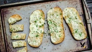 Cheesy Garlic Bread Recipe