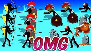 Stick War Legacy Mod 1 Triệu Gem Phá Đảo Trò Chơi Tiêu Diệt Boss Siêu Khổng Lồ Top Game Android Ios