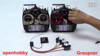 Graupner MZ 24 無線教飛設定教學