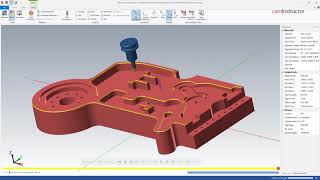 New Features in Mastercam 2019 - Model Chamfer Video 1 of 2