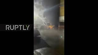 Philippines: Strong winds rip through Cebu City as Typhoon Rai makes destructive landfall