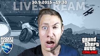 [60FPS] Livestream Záznam ► GTA Online & Rocket League ► 30.9.2015 ► Gamekeepers_cz