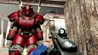 How to get the tes-51 power armour in fallout 4.[mods]