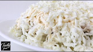 Салат "Зимний Сон" По настоящему ВКУСНО! Тает на столе как первый снег)