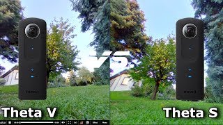 Ricoh Theta V and Ricoh Theta S photo quality comparison