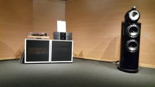Bowers & wilkins (B&W) 802 D3+Classé playing Skunk Anansie