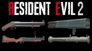 Resident Evil 2 Remake | HD Weapons Review - Part 5 {Final}