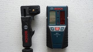 Bosch LR2 обзор приёмника  лазерного луча