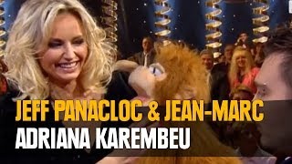 Jeff Panacloc au grand cabaret avec Adriana karembeu