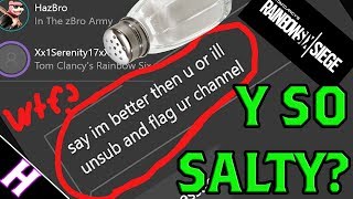 Salty Serenity17 Imposter Gets POOPED On In 1v1 | Rainbow Six: Siege