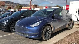 Tesla Model Y (two test vehicles up close and personal!)
