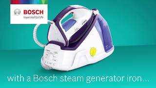 Discover Bosch steam generator irons