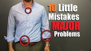 10 Minor Style Mistakes That Are A MAJOR Problem!