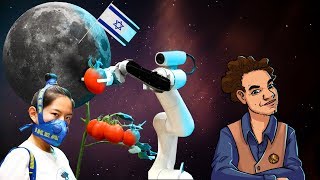 Israël sur la Lune, fermes futuristes & rideaux purificateurs - AstroNews #12