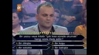 1 dakikada elenen Karadenizli yarışmacı
