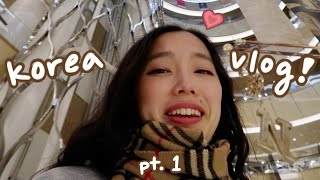korea vlog pt.1 : SEOUL | shopping, food, cafes, BTS concert(?)