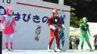 英雄戦隊コーダイガー2010はびきの祭　後編
